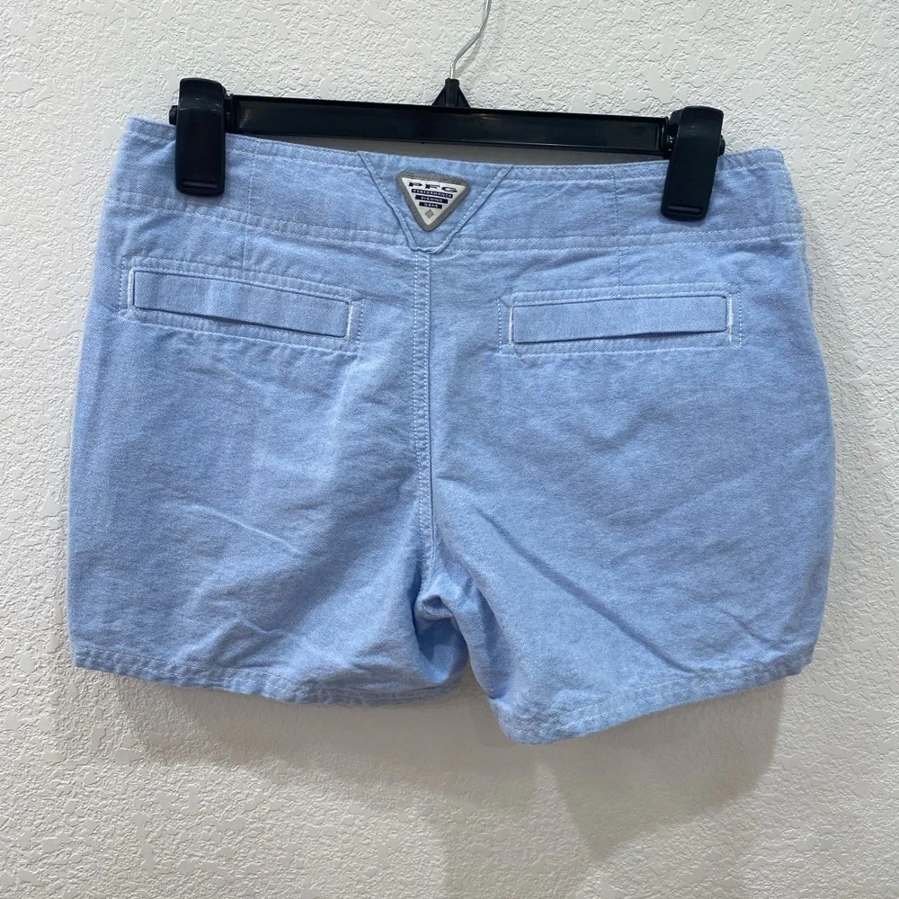 Columbia light blue shorts size 4 - Picture 2 of 5